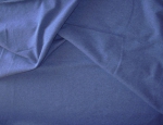 Sommersweat, 95% Baumwolle, 5 % Elastan, 120 x 155 cm , jeansblau